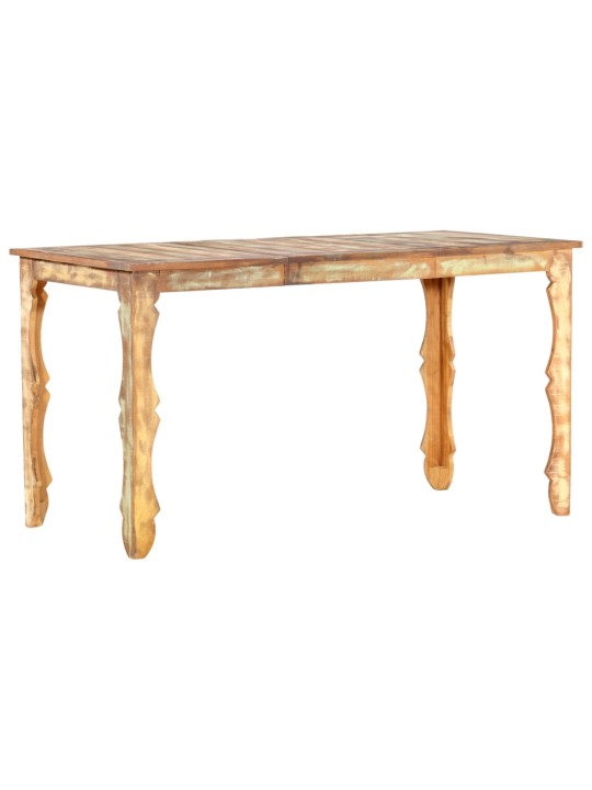 Valgomojo stalas, 140x70x76cm, perdirbtos medienos masyvas