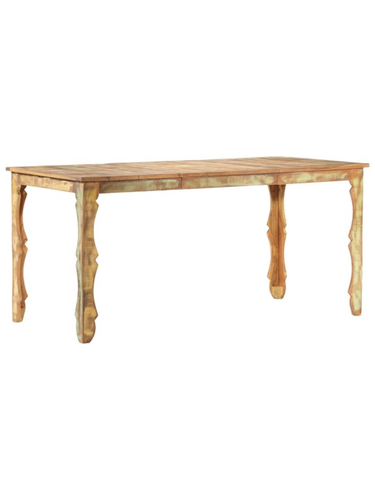 Valgomojo stalas, 160x80x76cm, perdirbtos medienos masyvas