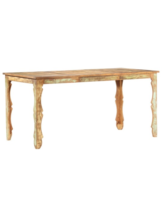Valgomojo stalas, 160x80x76cm, perdirbtos medienos masyvas