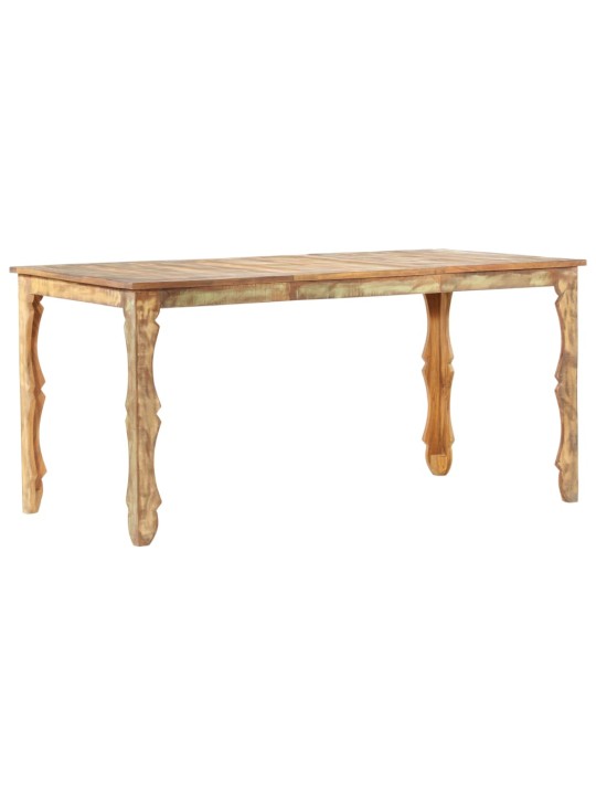 Valgomojo stalas, 160x80x76cm, perdirbtos medienos masyvas