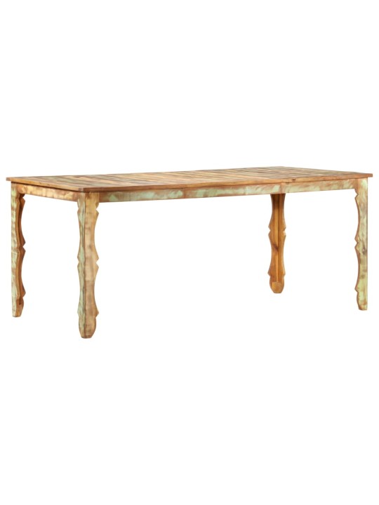 Valgomojo stalas, 180x90x76cm, perdirbtos medienos masyvas