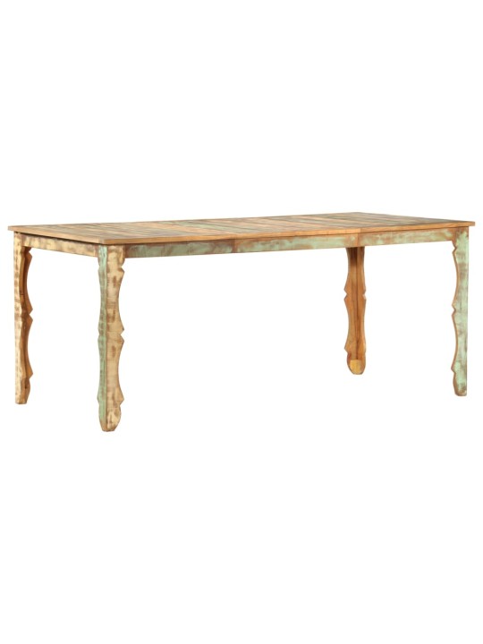 Valgomojo stalas, 180x90x76cm, perdirbtos medienos masyvas
