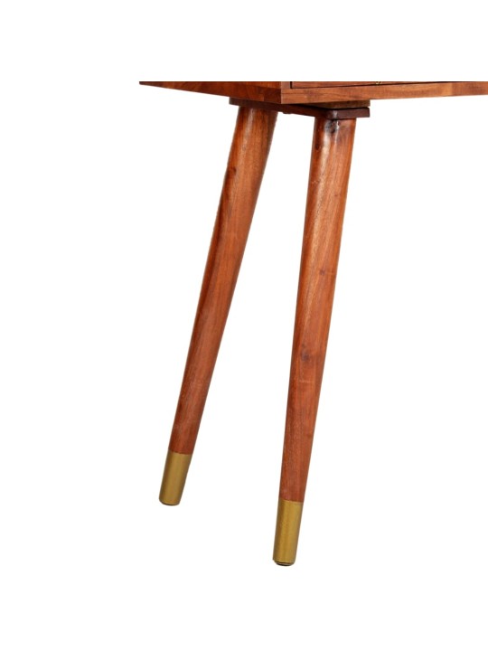 Konsolinis staliukas, 90x35x76cm, akacijos medienos masyvas