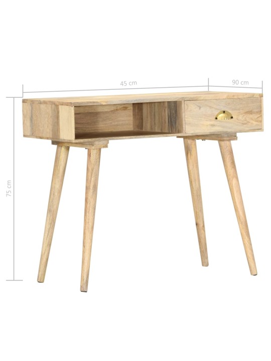 Konsolinis staliukas, 90x45x75cm, mango medienos masyvas