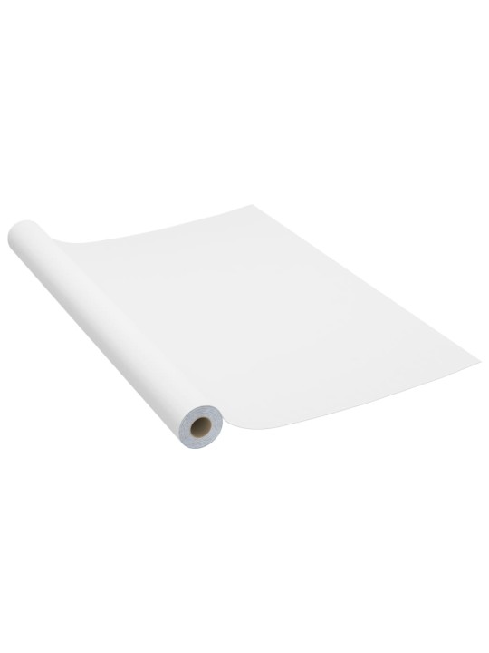 Lipni plėvelė baldams, baltos spalvos, 500x90cm, PVC