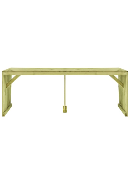 Sodo stalas, 220x101,5x80cm, impregnuota pušies mediena