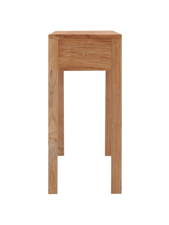 Konsolinis staliukas, 110x35x75cm, tikmedžio medienos masyvas