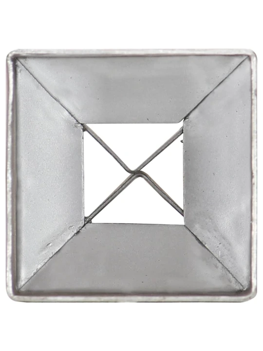 Smeigiami kuoliukai, 12vnt., sidabriniai, 7x7x75cm, plienas