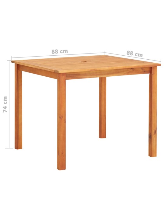 Lauko valgomojo komplektas su pagalvėlėmis, 5 dalių, akacija