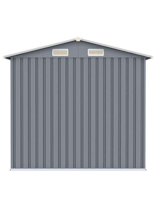 Sodo pašiūrė, pilka, 205x129x183cm, galvanizuotas plienas