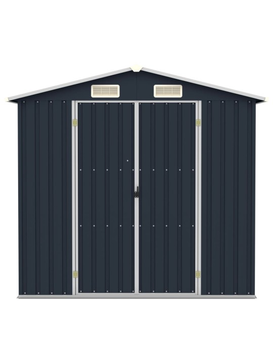 Sodo pašiūrė, antracito, 205x129x183cm, galvanizuotas plienas