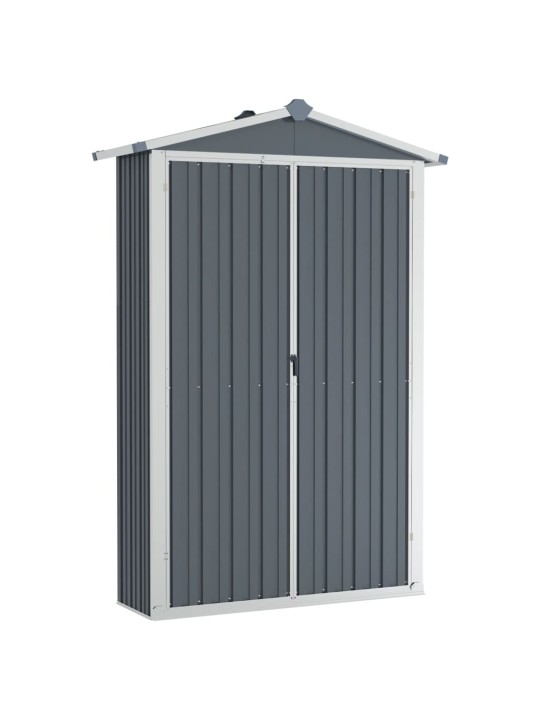 Sodo pašiūrė, pilka, 116x45x175cm, galvanizuotas plienas