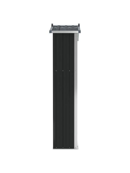 Sodo pašiūrė, antracito, 116x45x175cm, galvanizuotas plienas