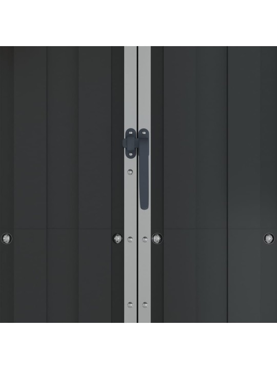 Sodo pašiūrė, antracito, 116x45x175cm, galvanizuotas plienas