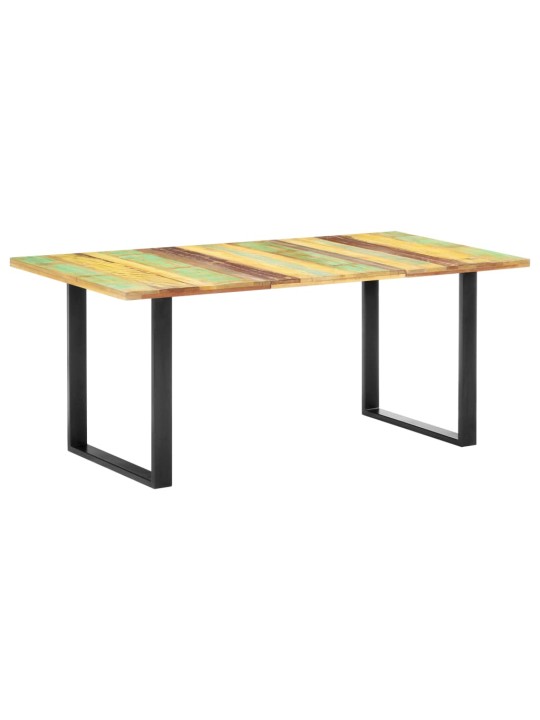Valgomojo stalas, 180x90x76cm, perdirbtos medienos masyvas