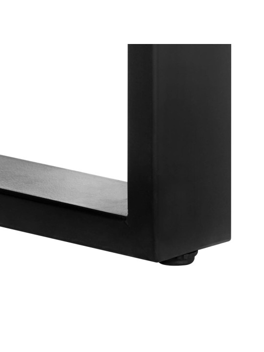 Valgomojo stalas, 180x90x76cm, perdirbtos medienos masyvas