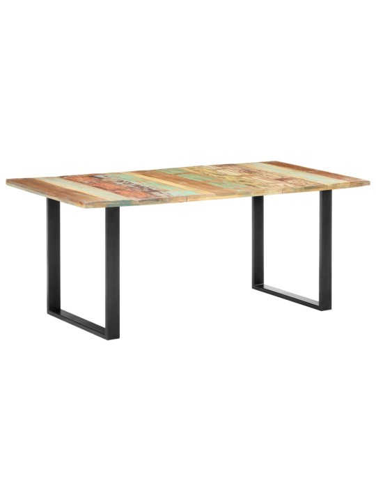 Valgomojo stalas, 180x90x76cm, perdirbtos medienos masyvas