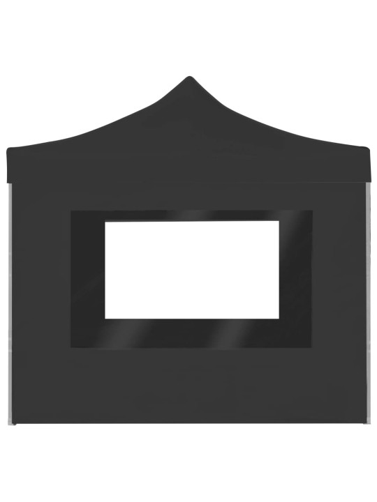 Išskleidžiama palapinė su sienomis, antracito, 2x2m, aliuminis
