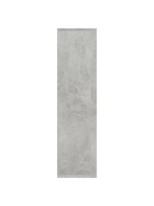 Spintelė knygoms, 3 lentynos, betono pilka, 60x30x114cm, MDP