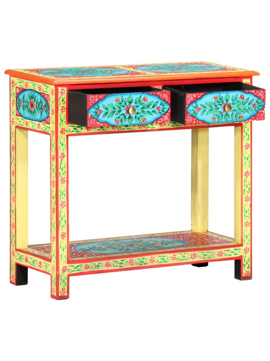 Konsolinis staliukas, 80x35x75cm, mango medienos masyvas