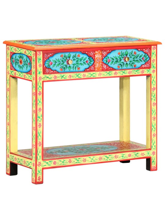 Konsolinis staliukas, 80x35x75cm, mango medienos masyvas