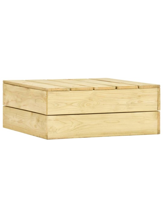 Sodo stalas, 75x75x31cm, impregnuota pušies mediena