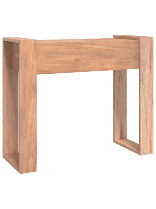 Konsolinis staliukas, 90x35x75cm, tikmedžio medienos masyvas