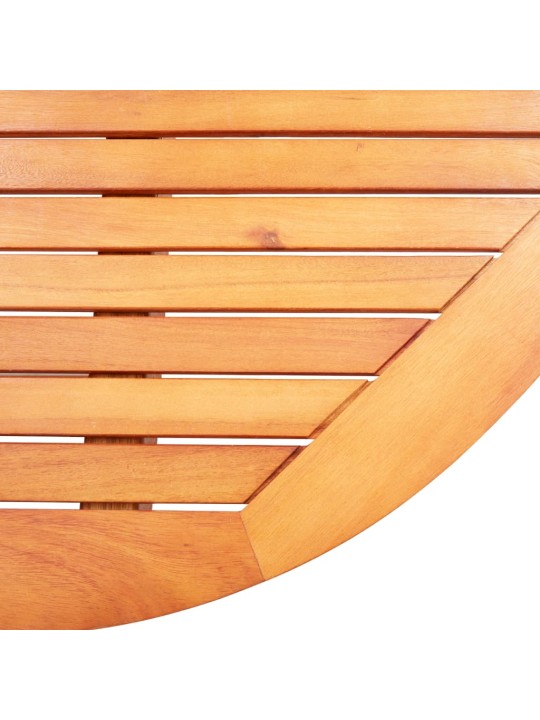 Sulankstomas sodo stalas, 160x85x74cm, eukalipto masyvas