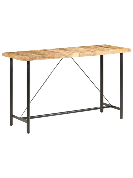 Baro staliukas, 180x70x107cm, neapdorota mango mediena