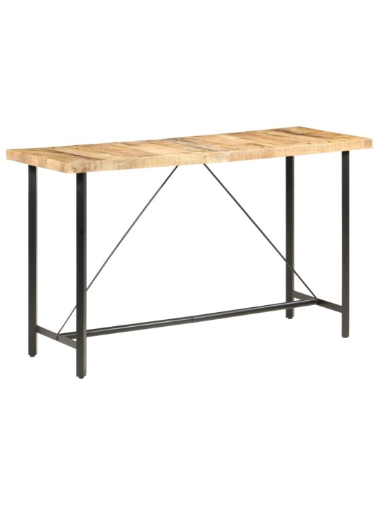 Baro staliukas, 180x70x107cm, neapdorota mango mediena
