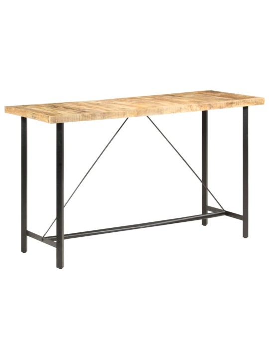 Baro staliukas, 180x70x107cm, neapdorota mango mediena
