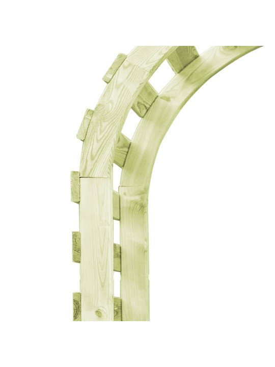 Sodo pergolė, 130x60x230cm, impregnuota pušies mediena