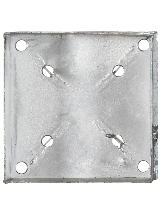 Smeigiami kuoliukai, 6vnt., sidabriniai, 14x14x91cm, plienas