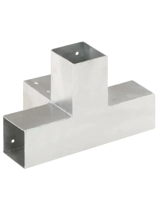 Stulpų sujungimai, 4vnt., 71x71mm, metalas, X formos