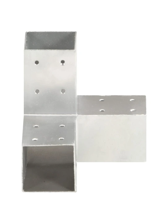 Stulpo sujungimas, 81x81mm, galvanizuotas metalas, Y formos