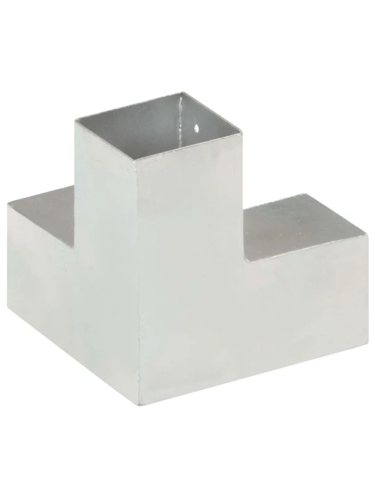 Stulpo sujungimas, 81x81mm, galvanizuotas metalas, Y formos