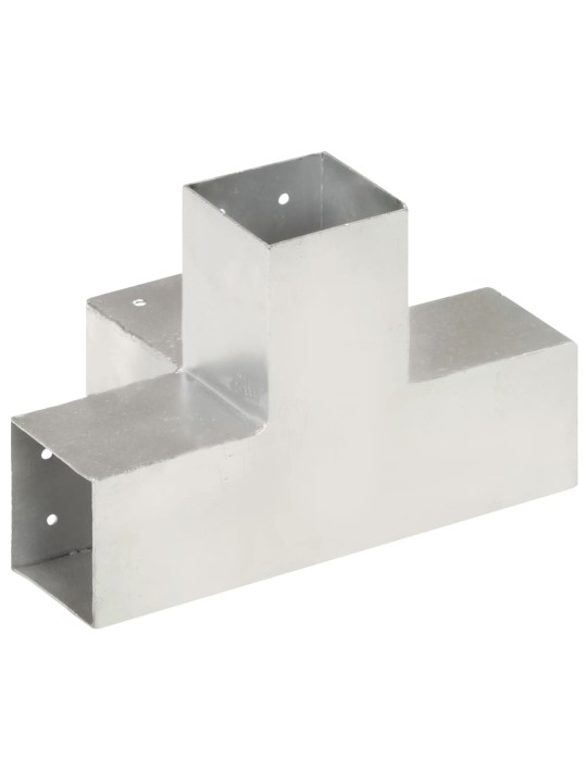 Stulpų sujungimai, 4vnt., 81x81mm, metalas, X formos