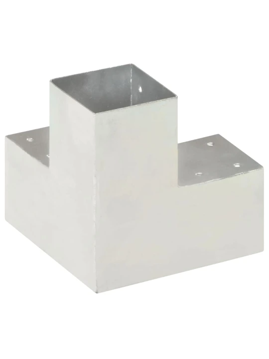 Stulpo sujungimas, 91x91mm, galvanizuotas metalas, Y formos