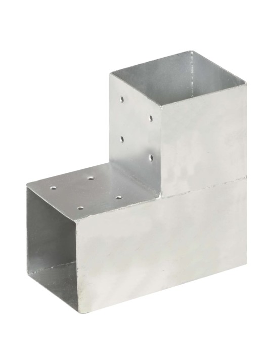 Stulpų sujungimai, 4vnt., 101x101mm, metalas, L formos