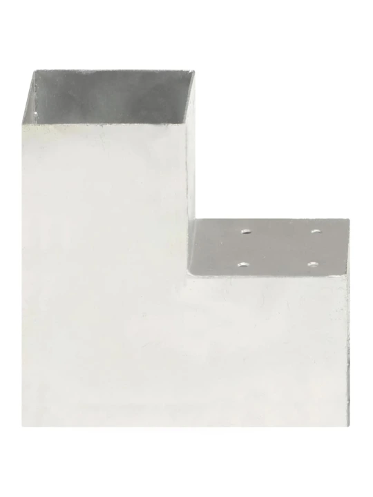 Stulpų sujungimai, 4vnt., 101x101mm, metalas, L formos