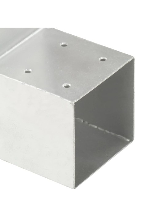 Stulpų sujungimai, 4vnt., 101x101mm, metalas, L formos