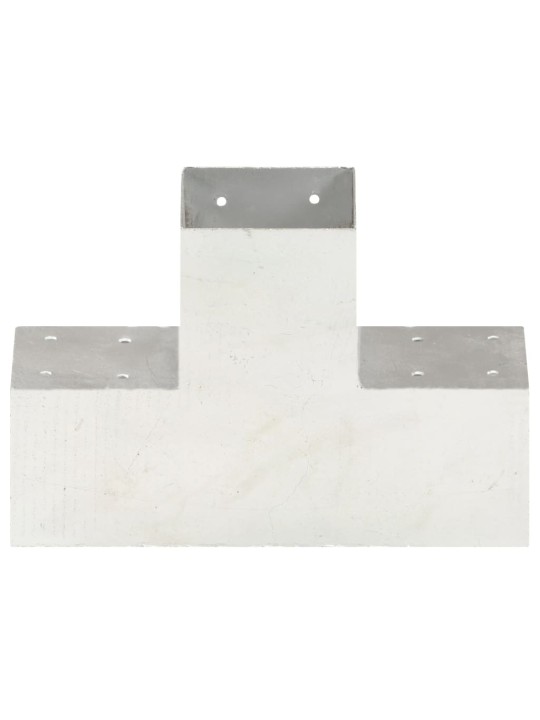 Stulpų sujungimai, 4vnt., 101x101mm, metalas, X formos