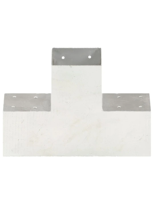 Stulpų sujungimai, 4vnt., 101x101mm, metalas, X formos
