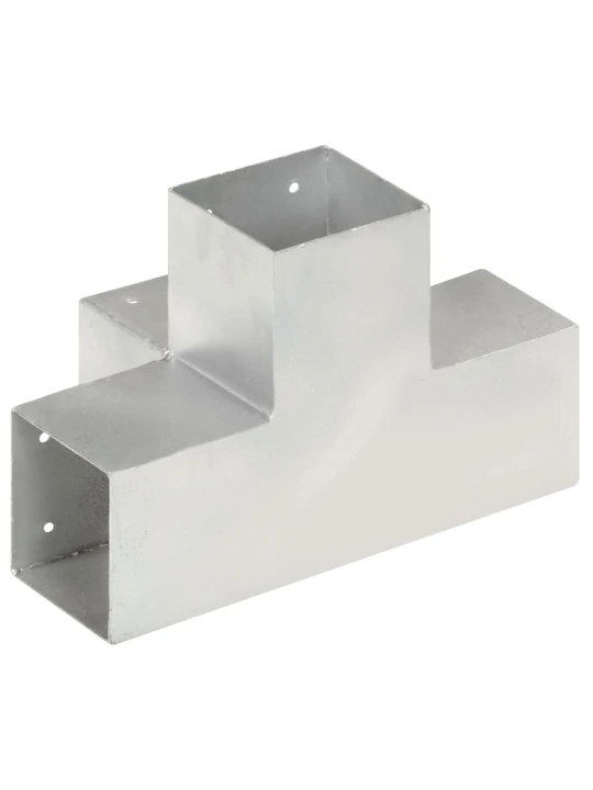 Stulpų sujungimai, 4vnt., 101x101mm, metalas, X formos