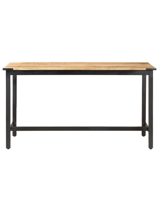 Valgomojo stalas, 140x70x76cm, neapdorotas mango masyvas