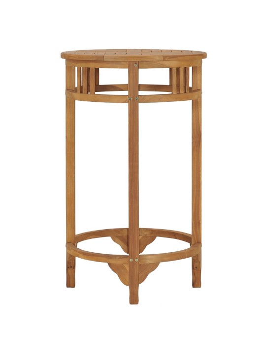 Baro staliukas, 60cm skersmens, tikmedžio medienos masyvas