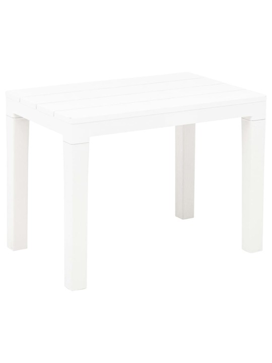 Sodo suoliukai, 2vnt., baltos spalvos, plastikas