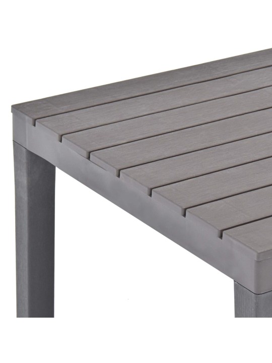 Sodo stalas, moka spalvos, 78x78x72cm, plastikas
