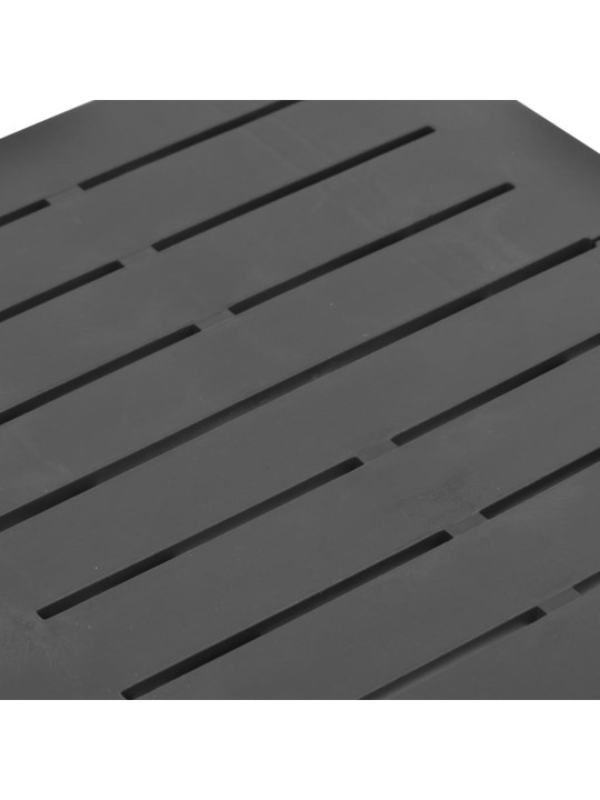 Sulankstomas sodo stalas, antracito, 45x43x50cm, plastikas