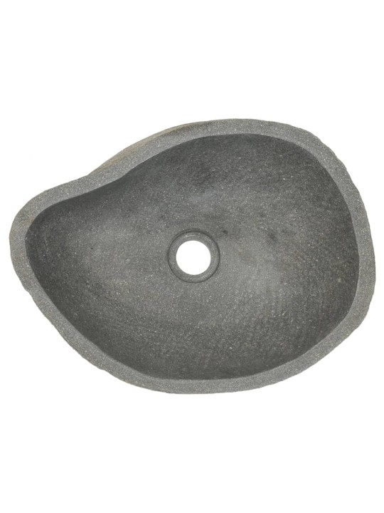 Praustuvas, upės akmuo, ovalo formos, 37–46cm